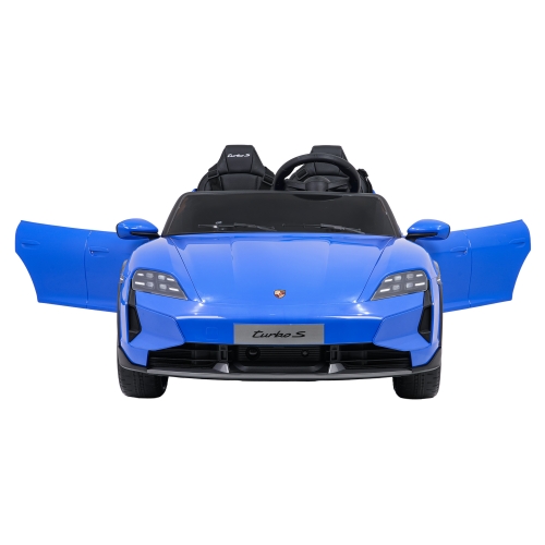 Autko dla dzieci Porsche Taycan Turbo S Niebieski BDM0988.NIE